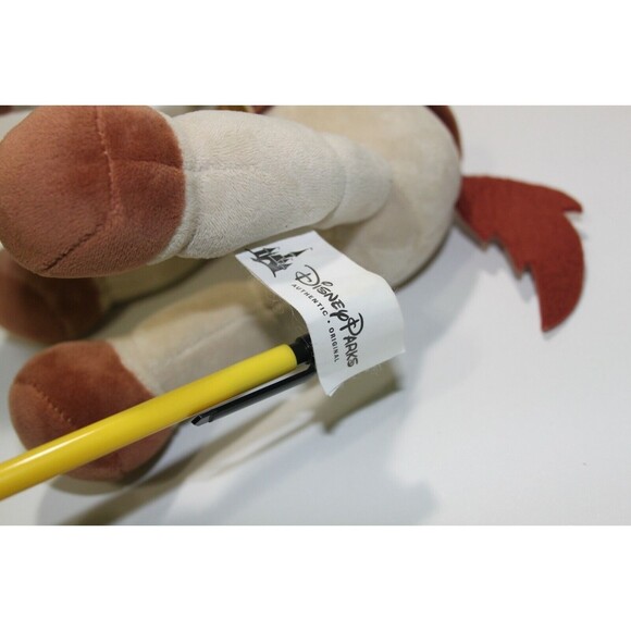 Disney Parks Authentic Bullseye Toy Story Poseable 10" Tan Horse Suede Plush EUC - Picture 7 of 9